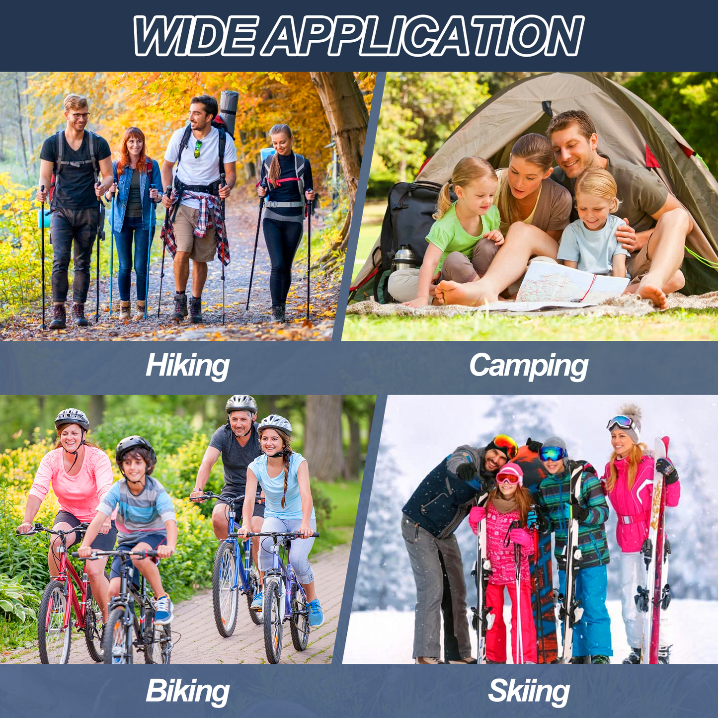 Walkie Talkies Long Range for Adults Kids - DURLK 3 Pack Rechargeable Walky Talky 2 Way Radios 22 Channels with VOX, LED Flashlight, USB-C Cable, Gifts for Kids Boys Girls Outdoor Camping Hiking Trip